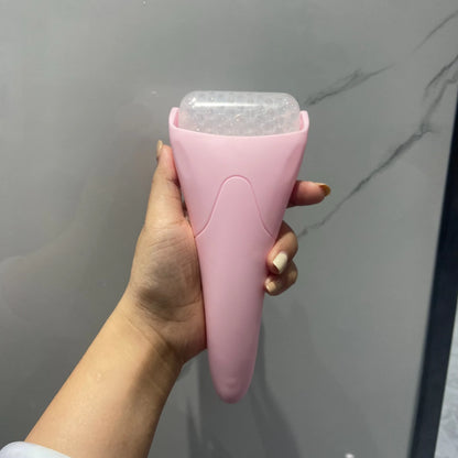 Large Facial Ice Roller & Massager, Cooling Beauty Tool for Face and Eyes, At-Home Spa, Daily Skincare Routine,Handheld Massager