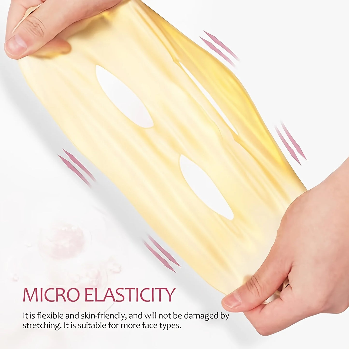 Reusable 3D Silicone Face Wrap Fixed Tools