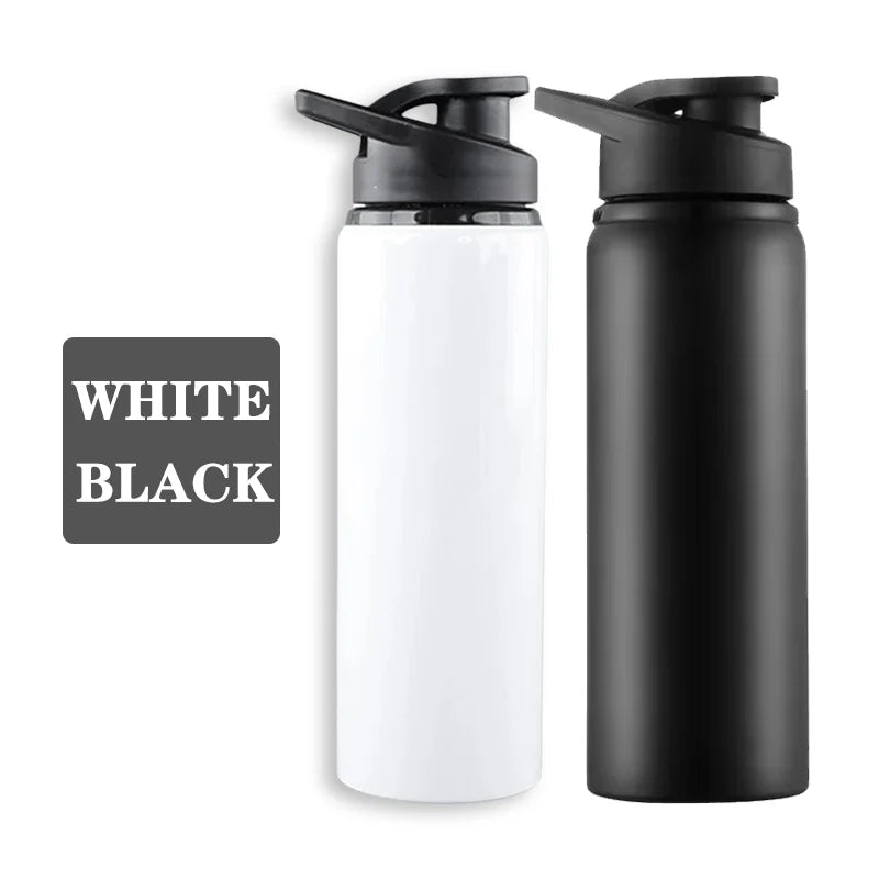 Portable Aluminium Water Bottle Bicycle Riding Drinking Water Bottle Outdoor Sport Travel Mug Metal Stainless Steel Bottle