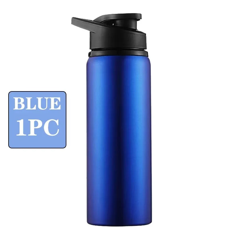 Portable Aluminium Water Bottle Bicycle Riding Drinking Water Bottle Outdoor Sport Travel Mug Metal Stainless Steel Bottle