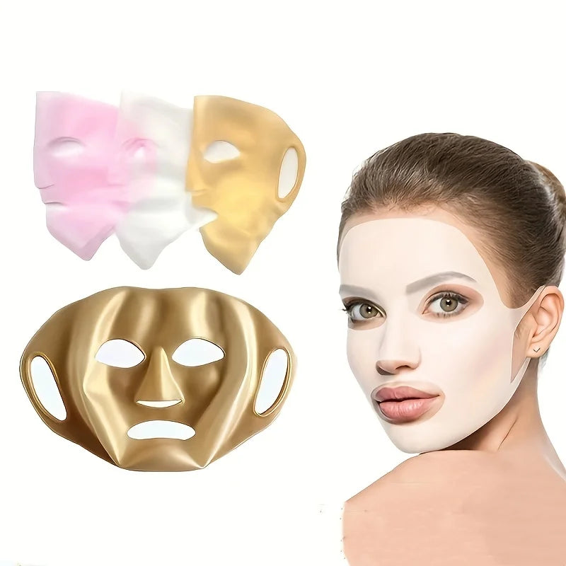 Reusable 3D Silicone Face Wrap Fixed Tools