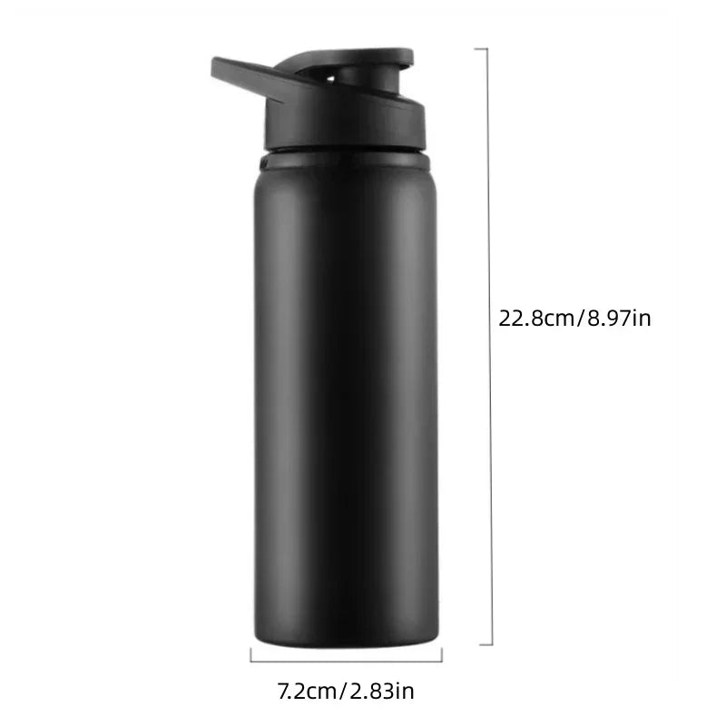 Portable Aluminium Water Bottle Bicycle Riding Drinking Water Bottle Outdoor Sport Travel Mug Metal Stainless Steel Bottle