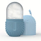 Ice Face Roller Facial Skincare Ice Roller Set, Stainless Steel Facial Roller Gua Sha Face Tool Face Massage Roller Mold Cube